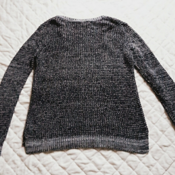 Charcoal Gray Knitted Sweater by ANA - Picture 5 of 8